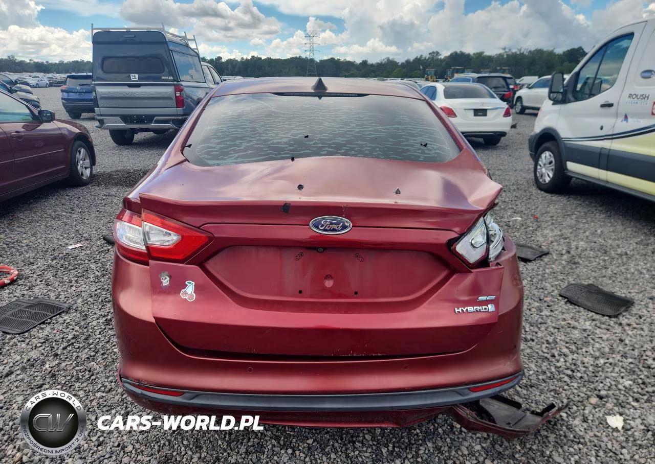 2013 Ford Fusion Se Hybrid VIN:3FA6P0LU7DR338057 - 6