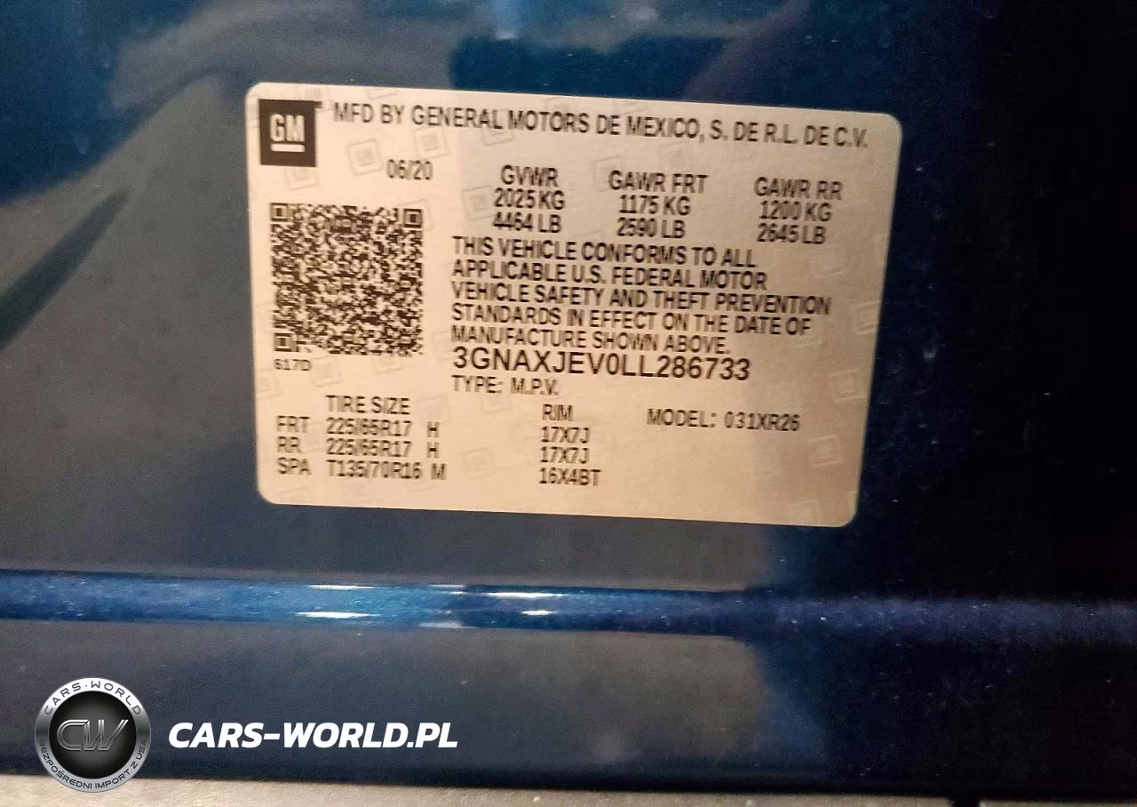 2020 Chevrolet Equinox Lt VIN:3GNAXJEV0LL286733 - 12