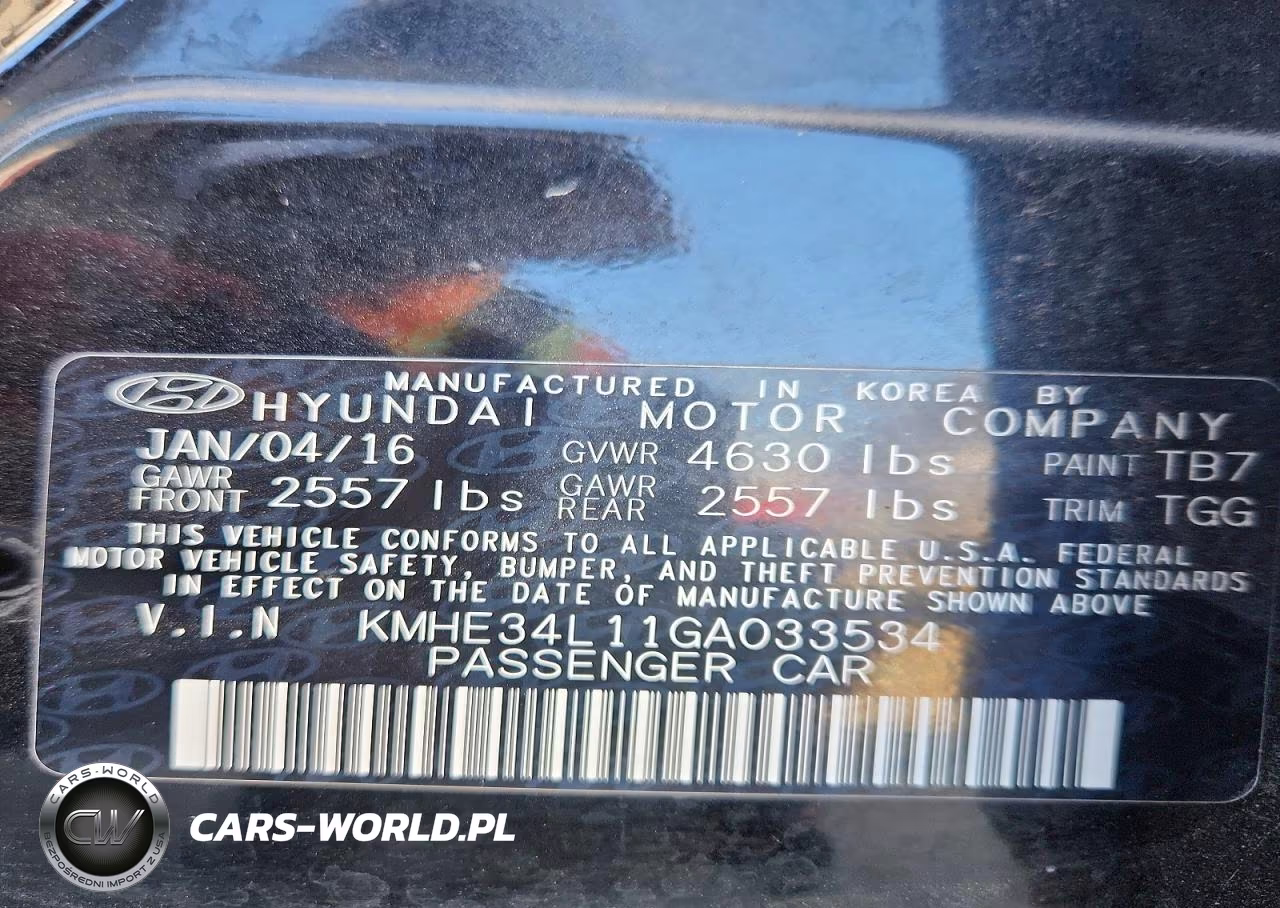 2016 Hyundai Sonata Hybrid Limited VIN:KMHE34L11GA033534 - 12