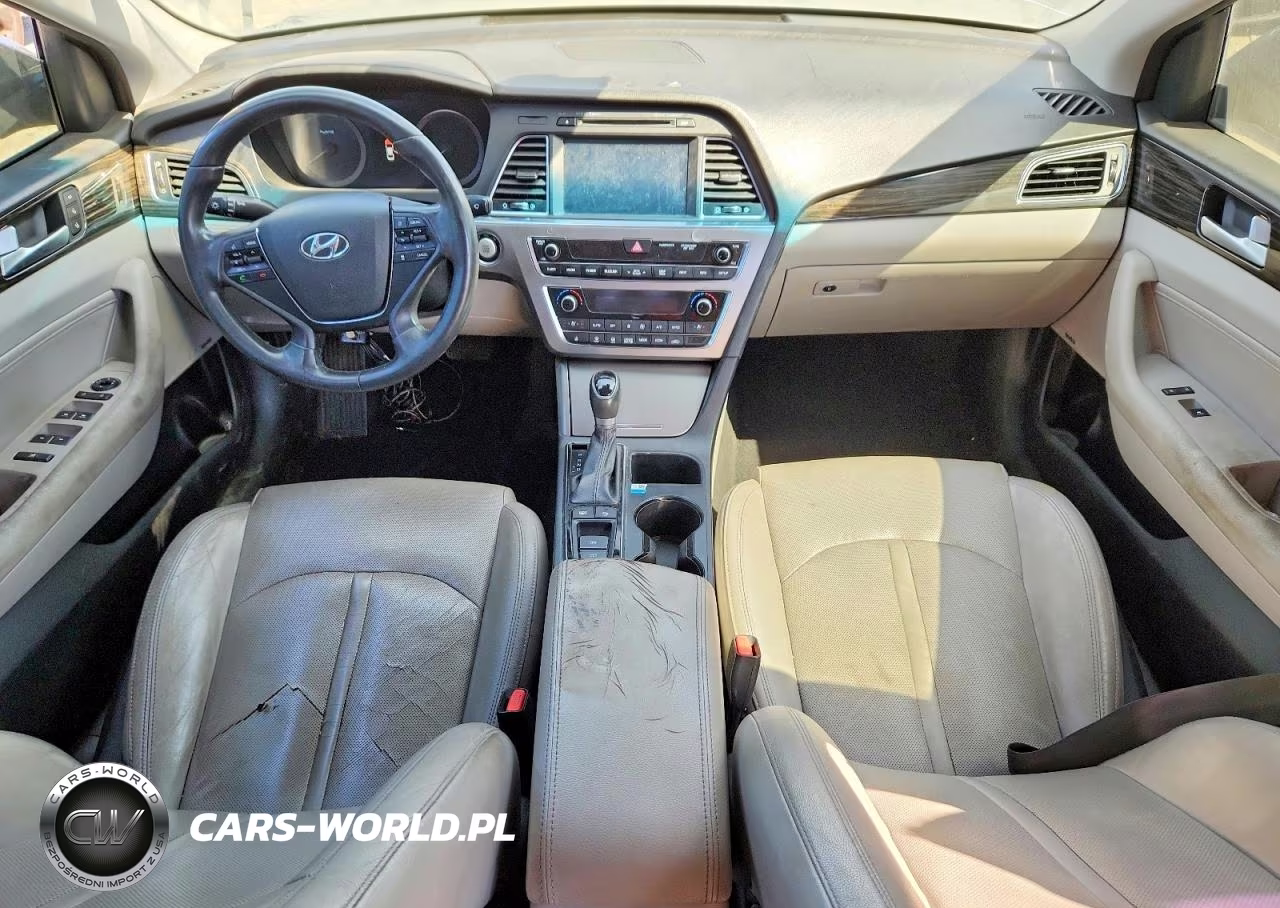 2016 Hyundai Sonata Hybrid Limited VIN:KMHE34L11GA033534 - 8