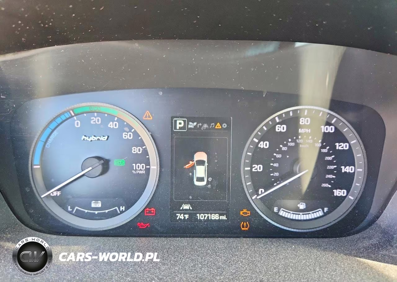 2016 Hyundai Sonata Hybrid Limited VIN:KMHE34L11GA033534 - 9