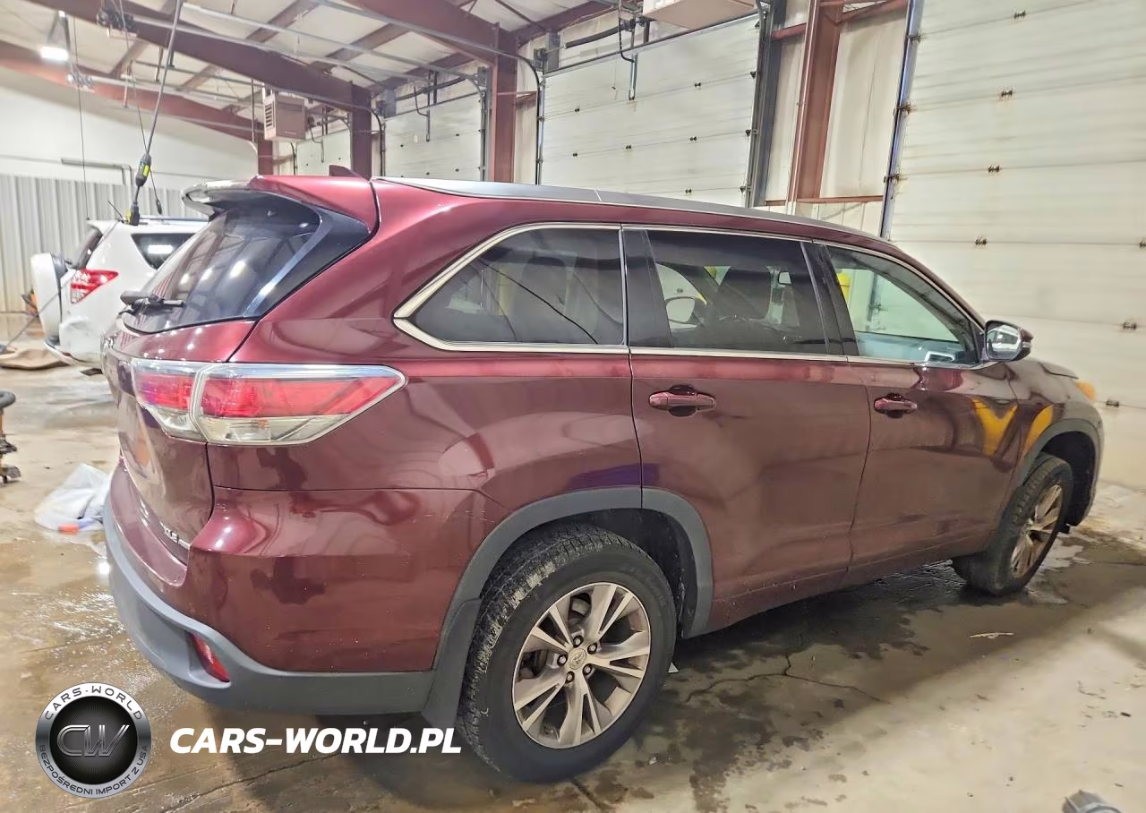 2014 Toyota Highlander Xle VIN:5TDJKRFH5ES043429 - 3