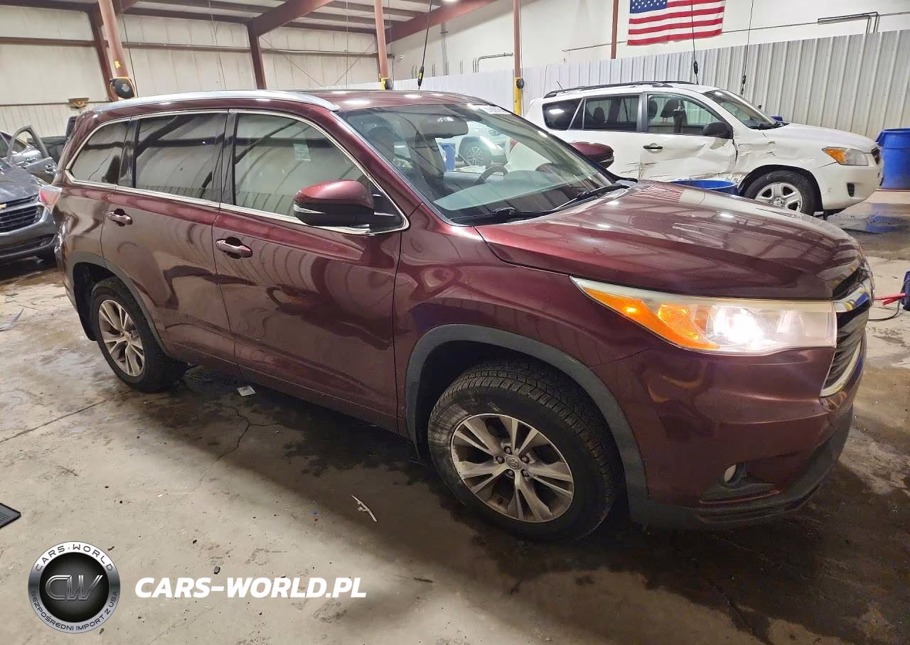 2014 Toyota Highlander Xle VIN:5TDJKRFH5ES043429 - 4