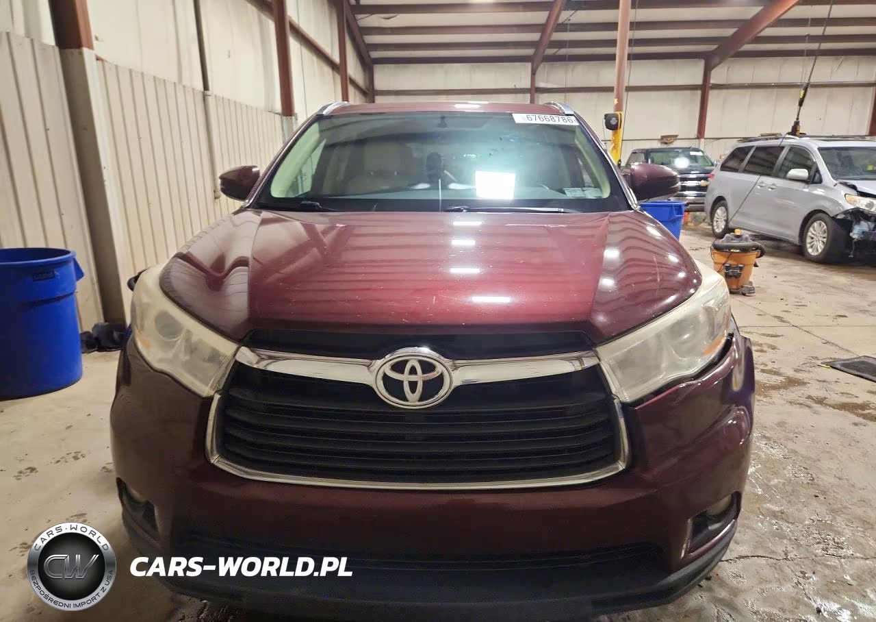 2014 Toyota Highlander Xle VIN:5TDJKRFH5ES043429 - 5
