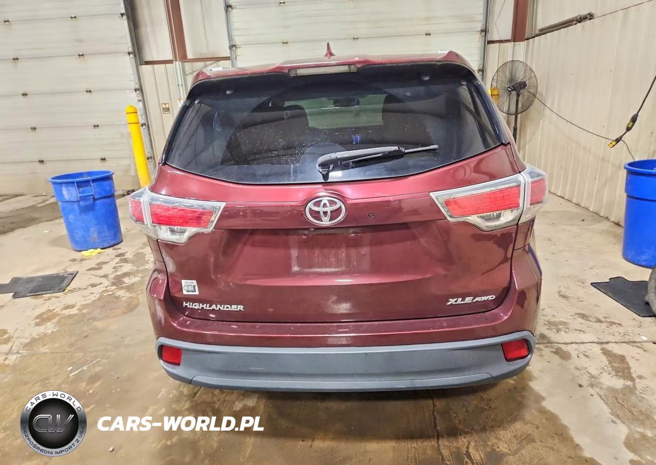 2014 Toyota Highlander Xle VIN:5TDJKRFH5ES043429 - 6