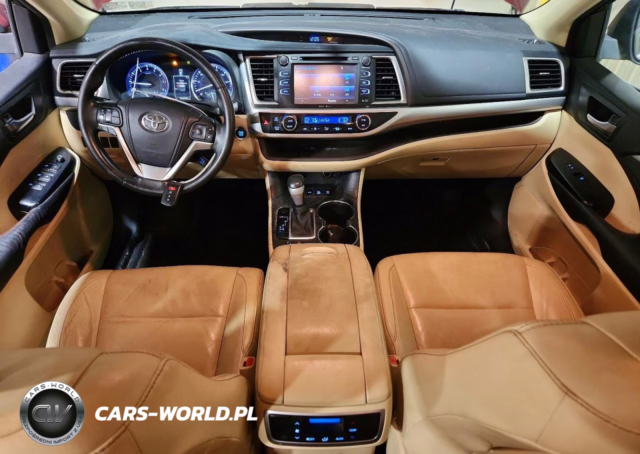 2014 Toyota Highlander Xle VIN:5TDJKRFH5ES043429 - 8