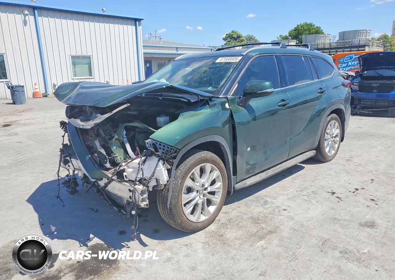 2025 Toyota Highlander Limited VIN:5TDKDRBH1SS586857 - 1