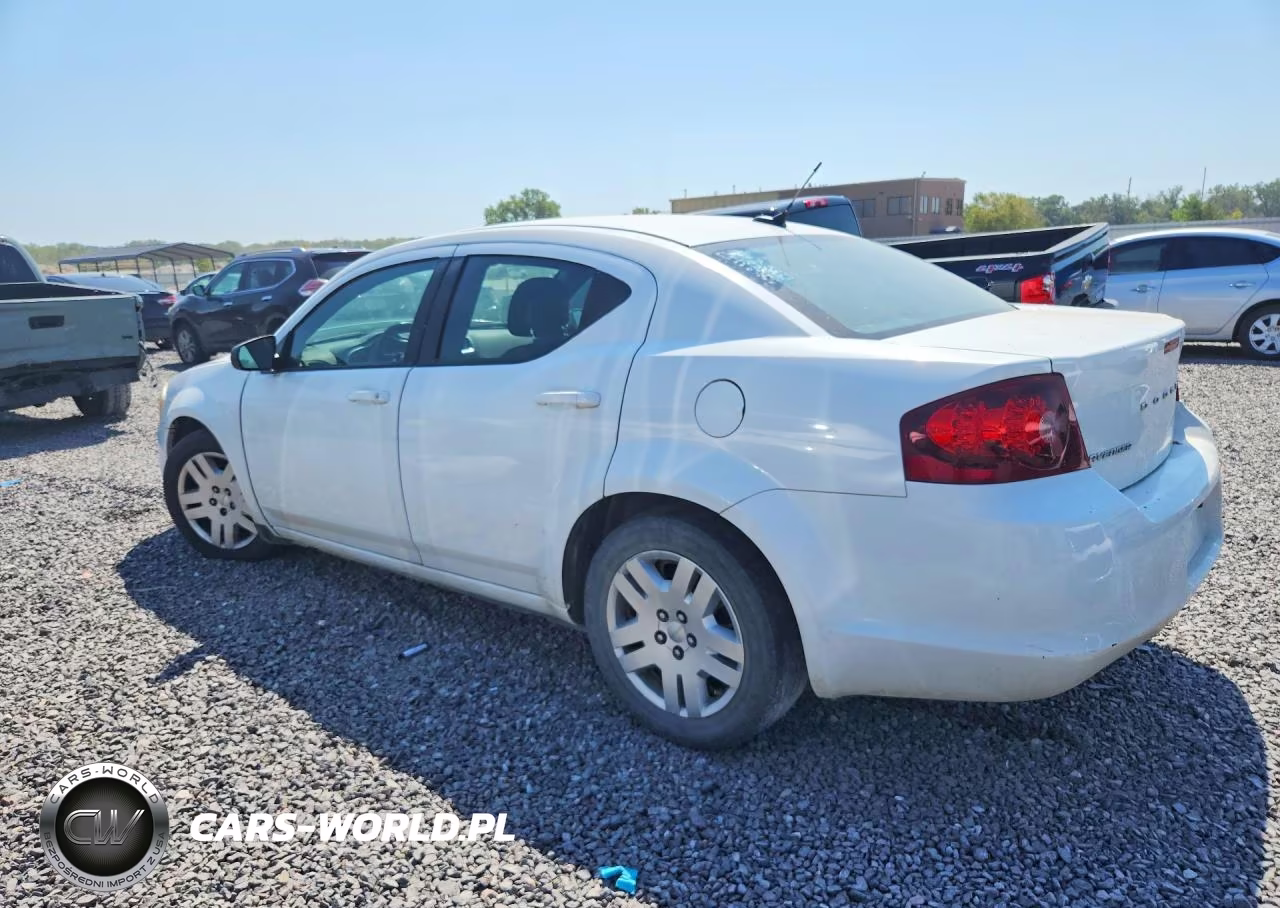 2013 Dodge Avenger Se VIN:1C3CDZAB7DN646476 - 2