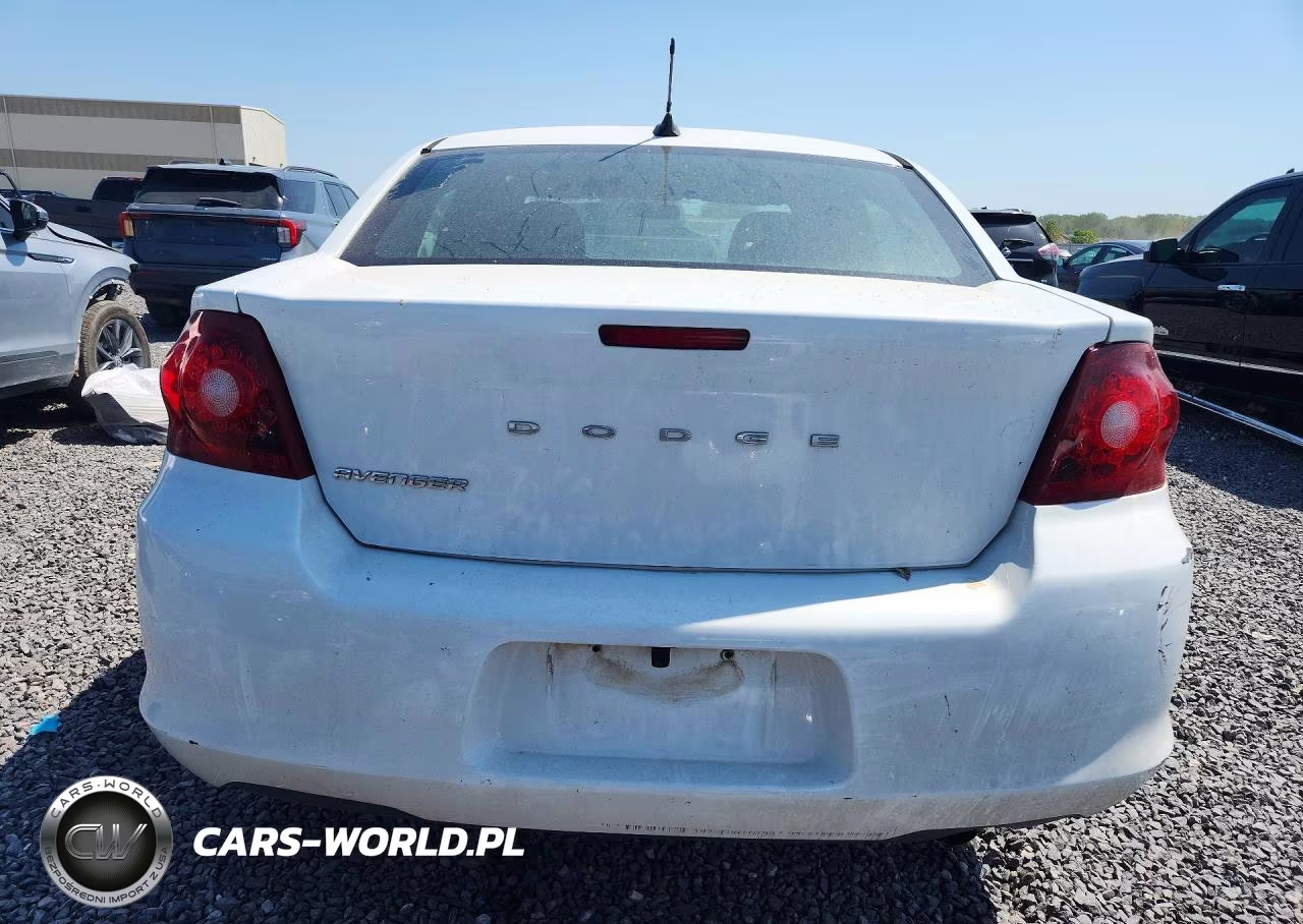 2013 Dodge Avenger Se VIN:1C3CDZAB7DN646476 - 6