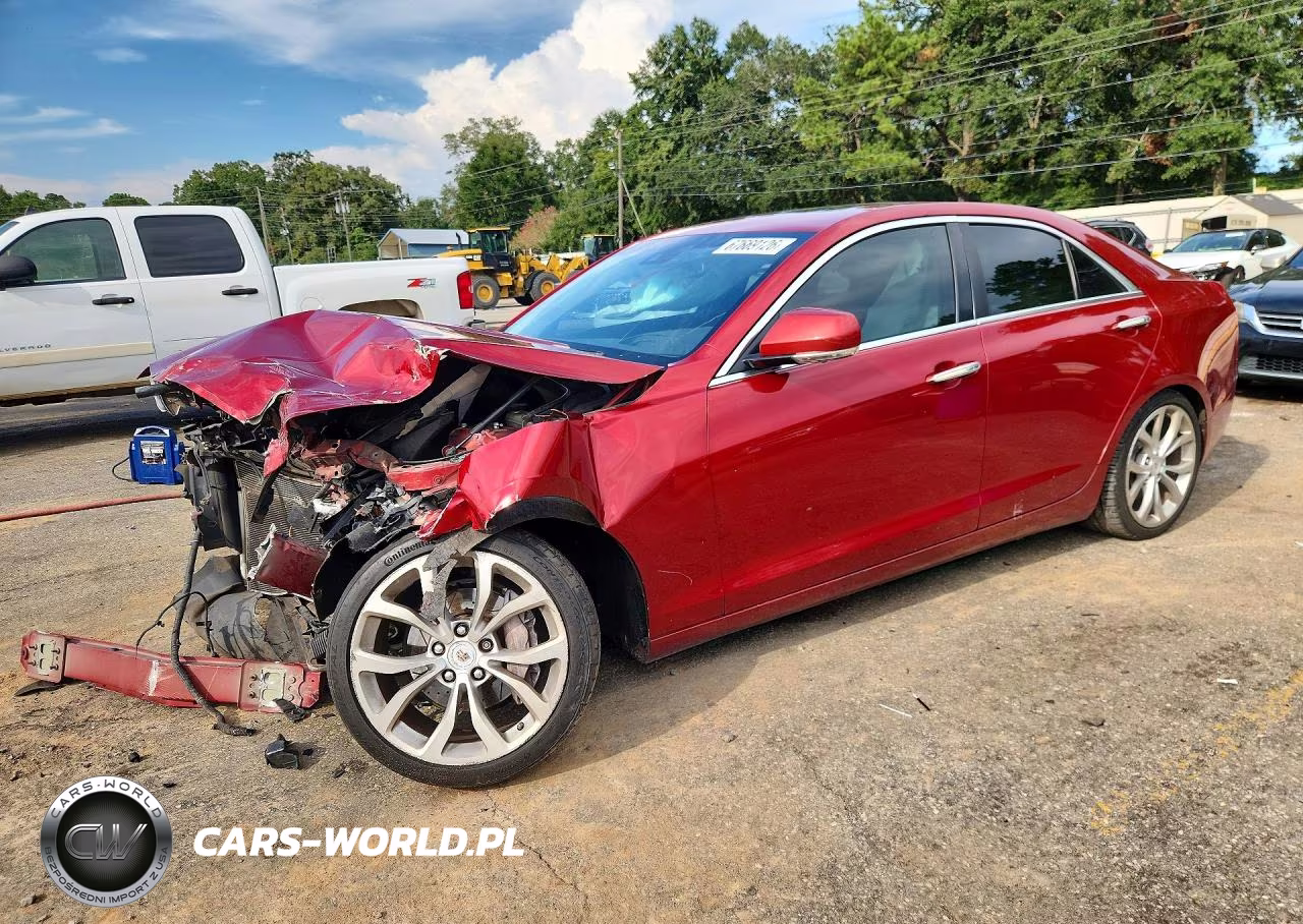 2014 Cadillac Ats Premium VIN:1G6AE5S35E0145555 - 1