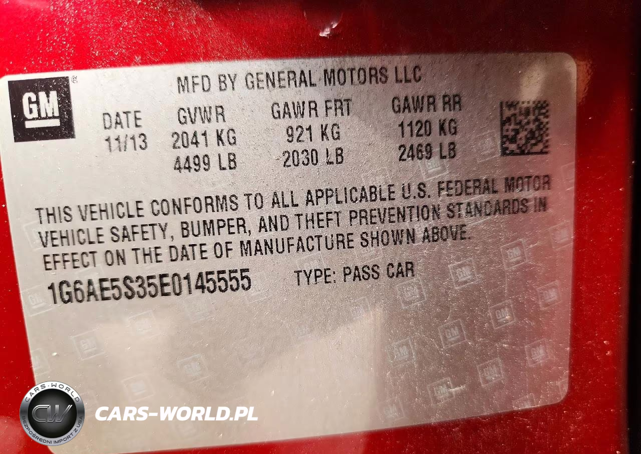 2014 Cadillac Ats Premium VIN:1G6AE5S35E0145555 - 12