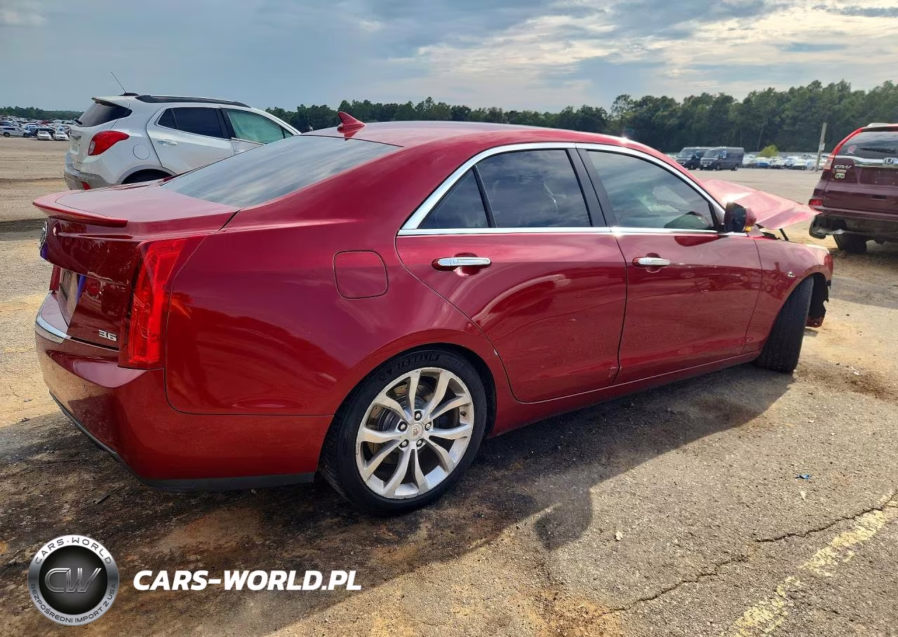 2014 Cadillac Ats Premium VIN:1G6AE5S35E0145555 - 3
