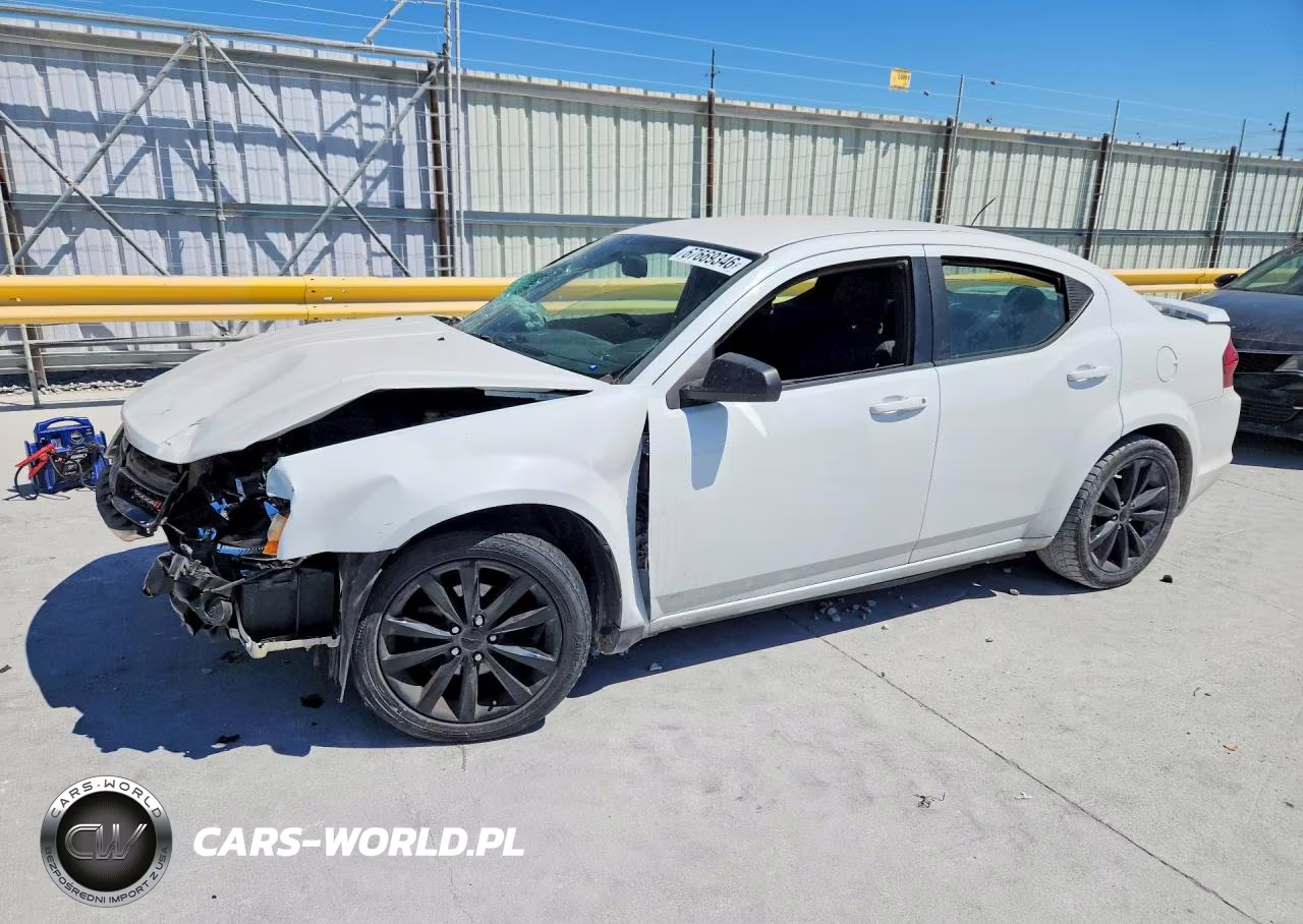 2013 Dodge Avenger Se VIN:1C3CDZAG7DN756939 - 1