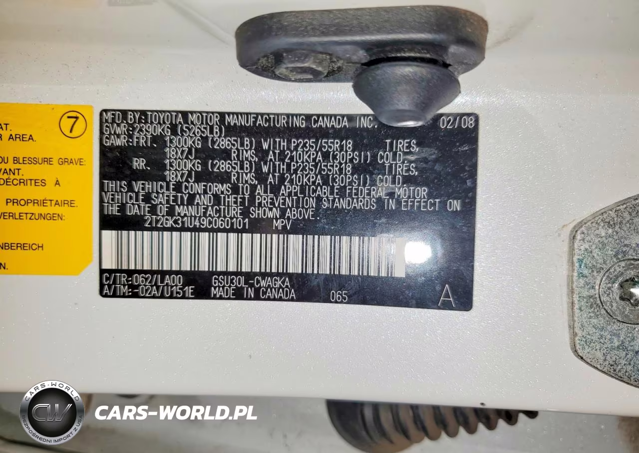 2009 Lexus Rx 350 VIN:2T2GK31U49C060101 - 13