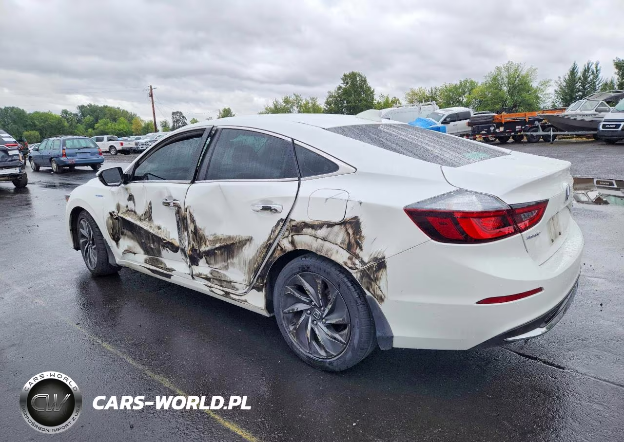 2019 Honda Insight Touring VIN:19XZE4F95KE018784 - 2
