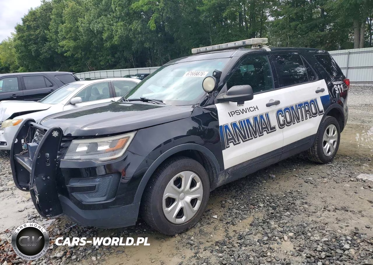2017 Ford Explorer Police Interceptor VIN:1FM5K8AR3HGA13285 - 1