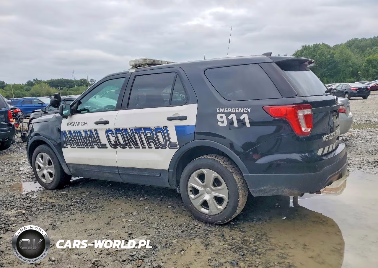 2017 Ford Explorer Police Interceptor VIN:1FM5K8AR3HGA13285 - 2