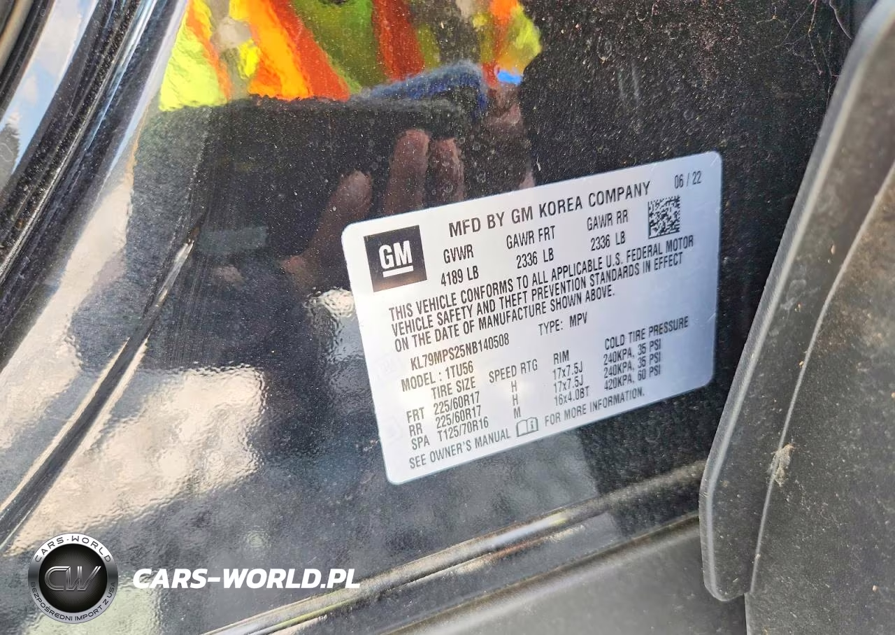 2022 Chevrolet Trailblazer Lt VIN:KL79MPS25NB140508 - 13