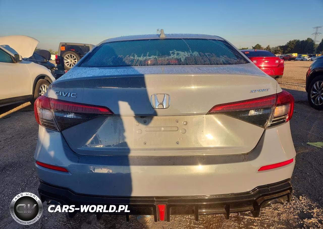 2022 Honda Civic Sport VIN:2HGFE2F5XNH586317 - 6