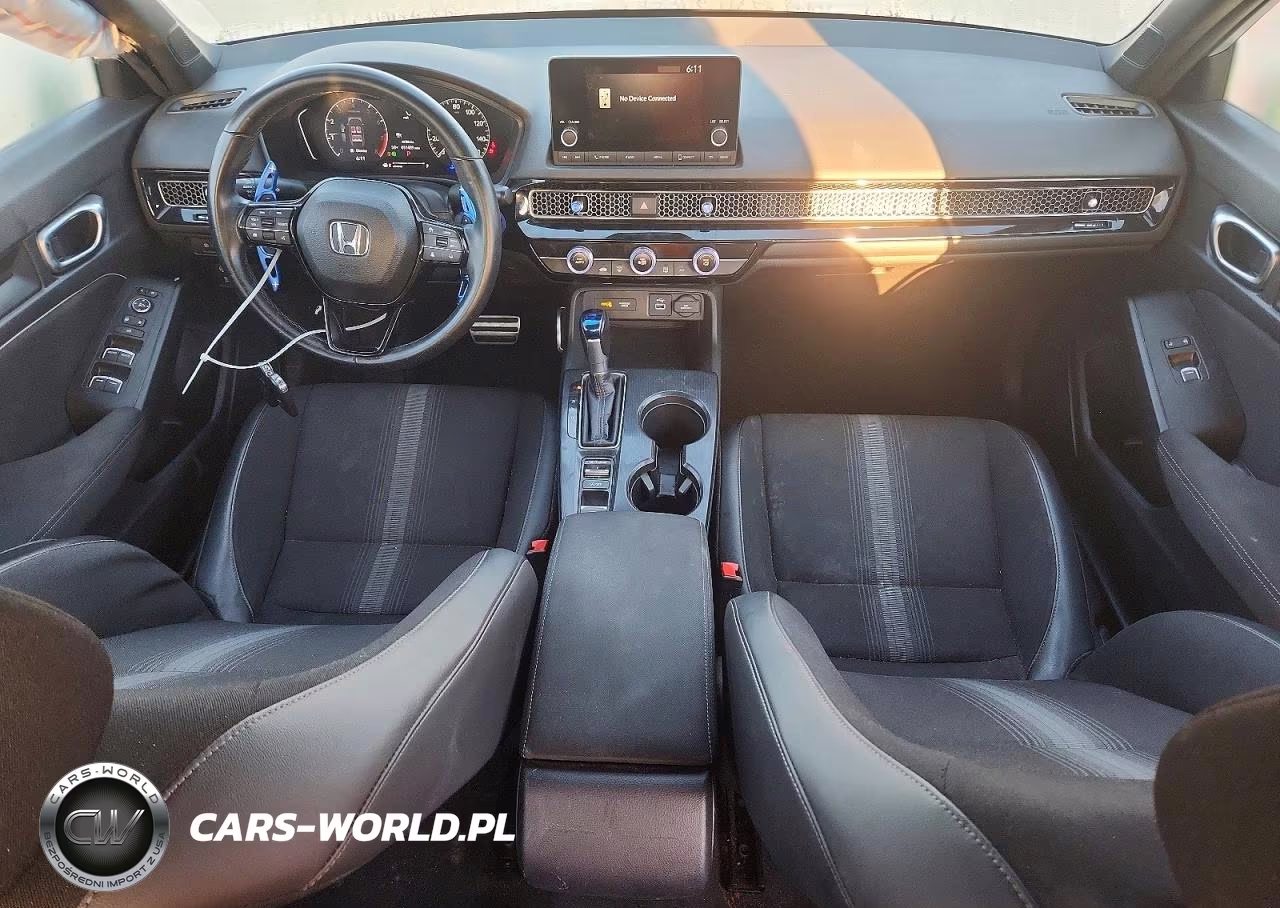 2022 Honda Civic Sport VIN:2HGFE2F5XNH586317 - 8