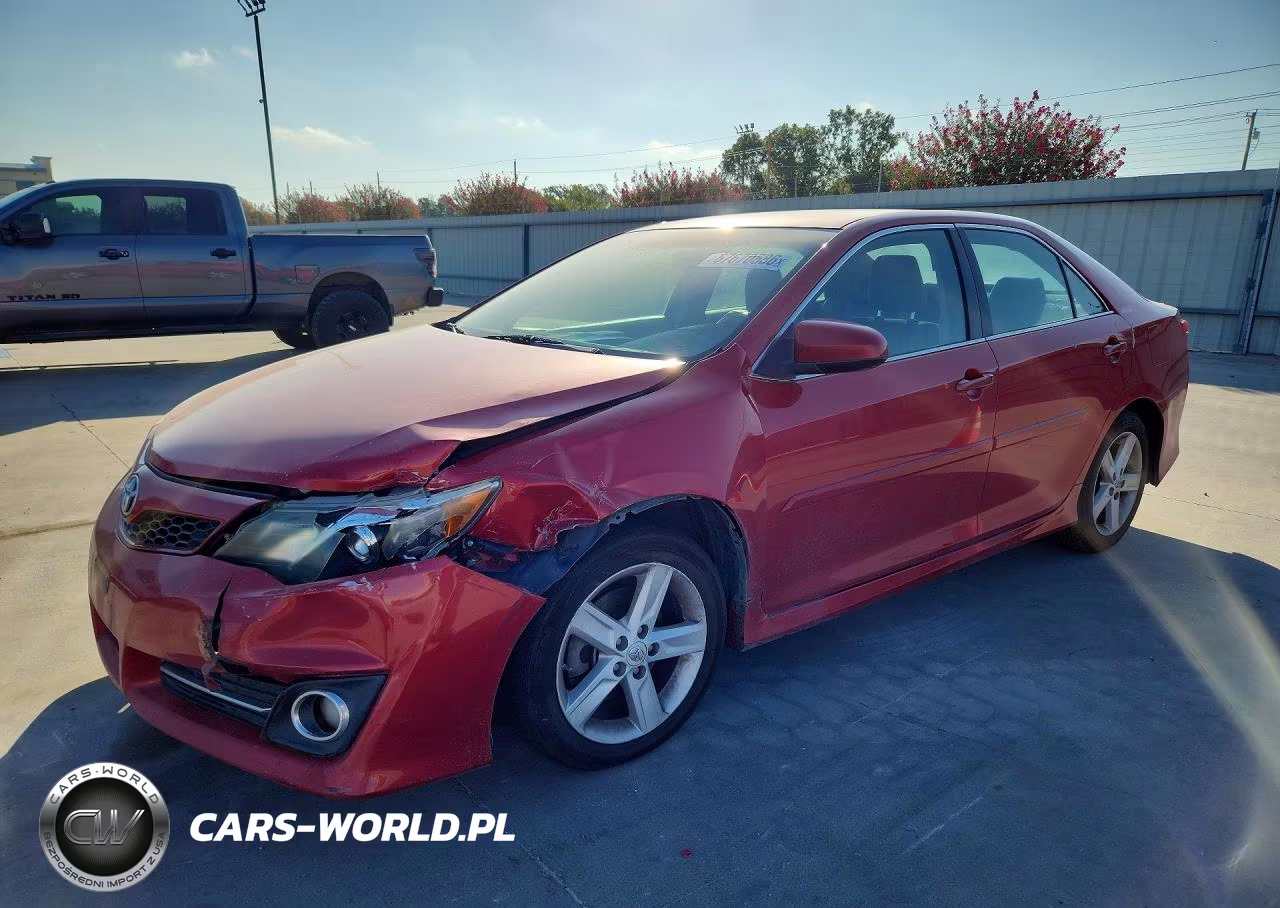 2012 Toyota Camry Se VIN:4T1BF1FKXCU597107 - 1
