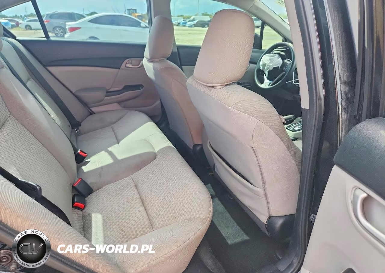 2015 Honda Civic Lx VIN:19XFB2F53FE228903 - 10