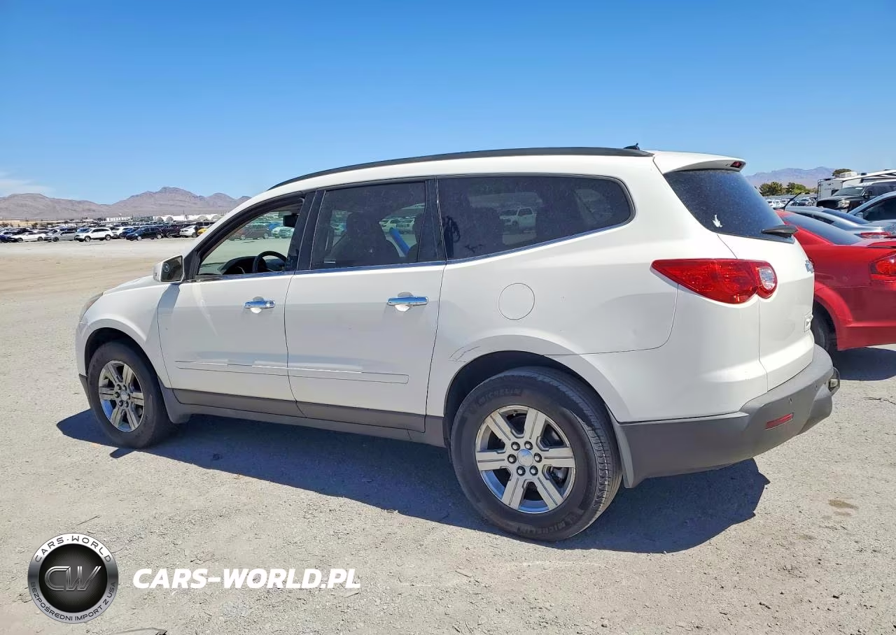 2012 Chevrolet Traverse Lt VIN:1GNKRJED2CJ371246 - 2