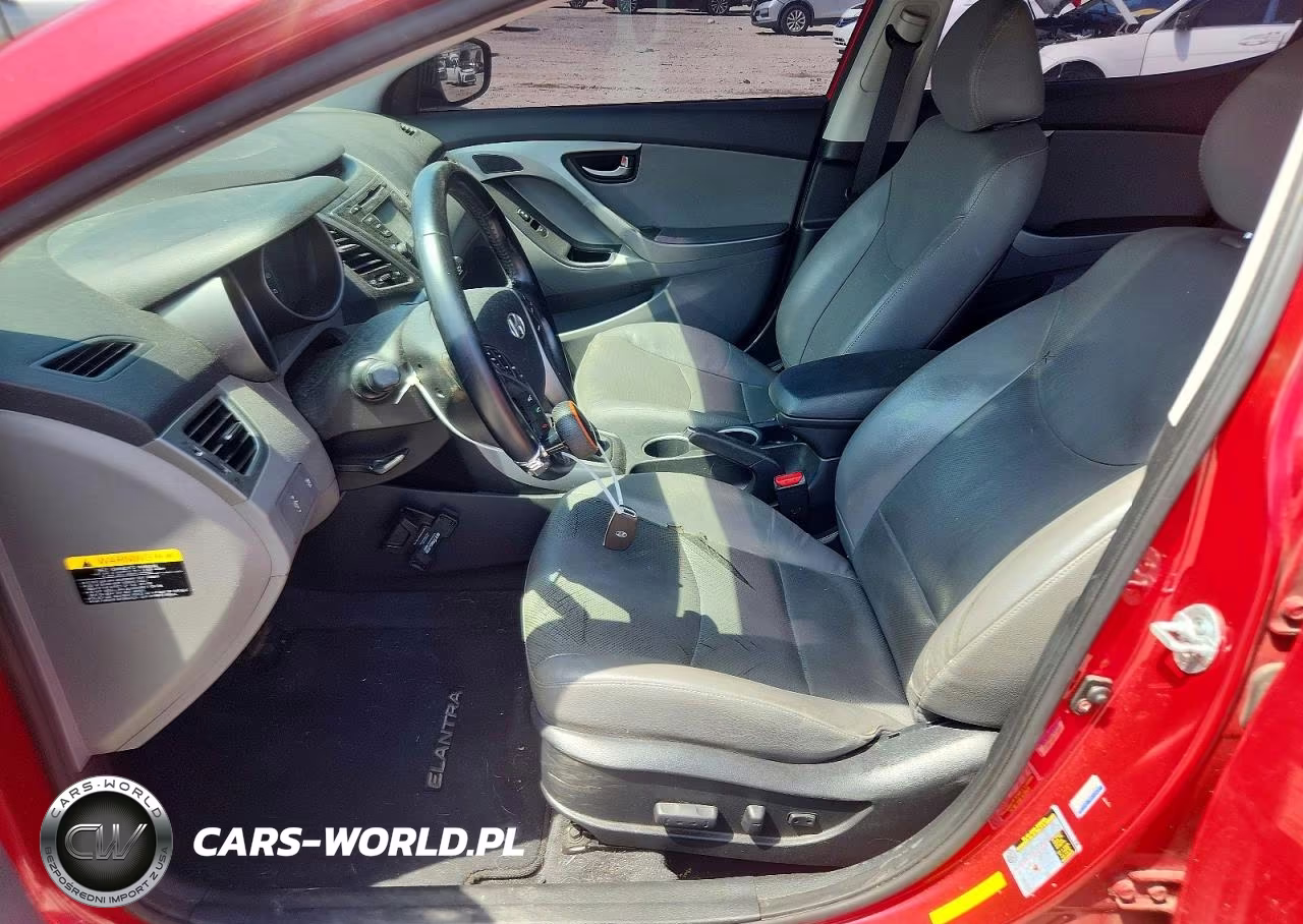 2014 Hyundai Elantra Sport VIN:KMHDH4AH4EU174252 - 7