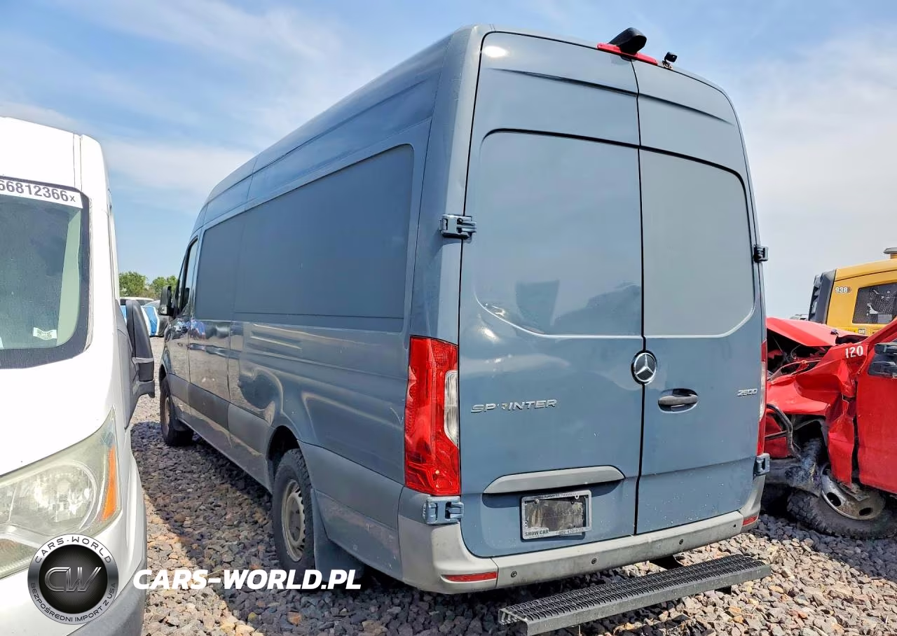 2019 Mercedes-Benz Sprinter 2500-3500 Delivery Van VIN:WD4PF1CD4KP109188 - 2