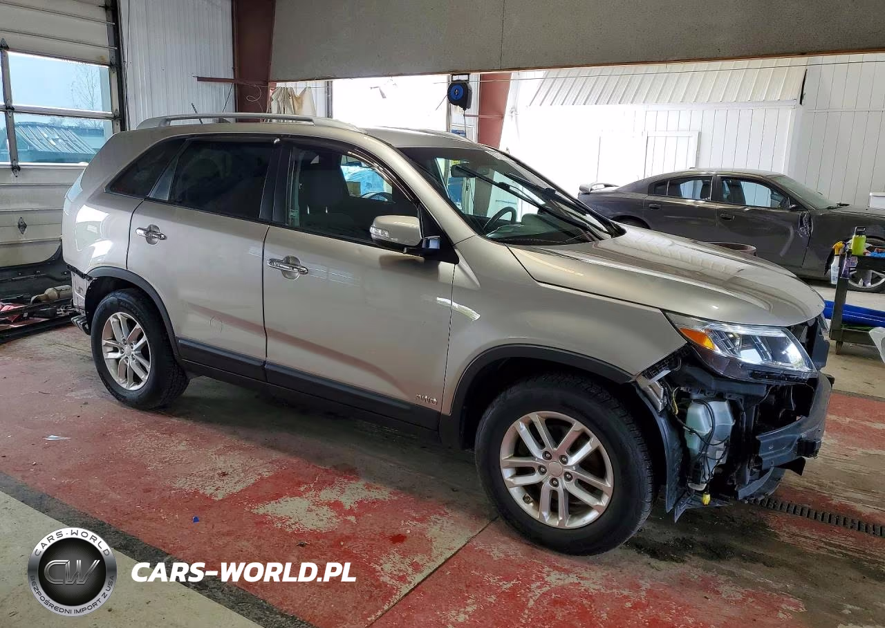 2014 Kia Sorento Lx VIN:5XYKTCA61EG530919 - 4