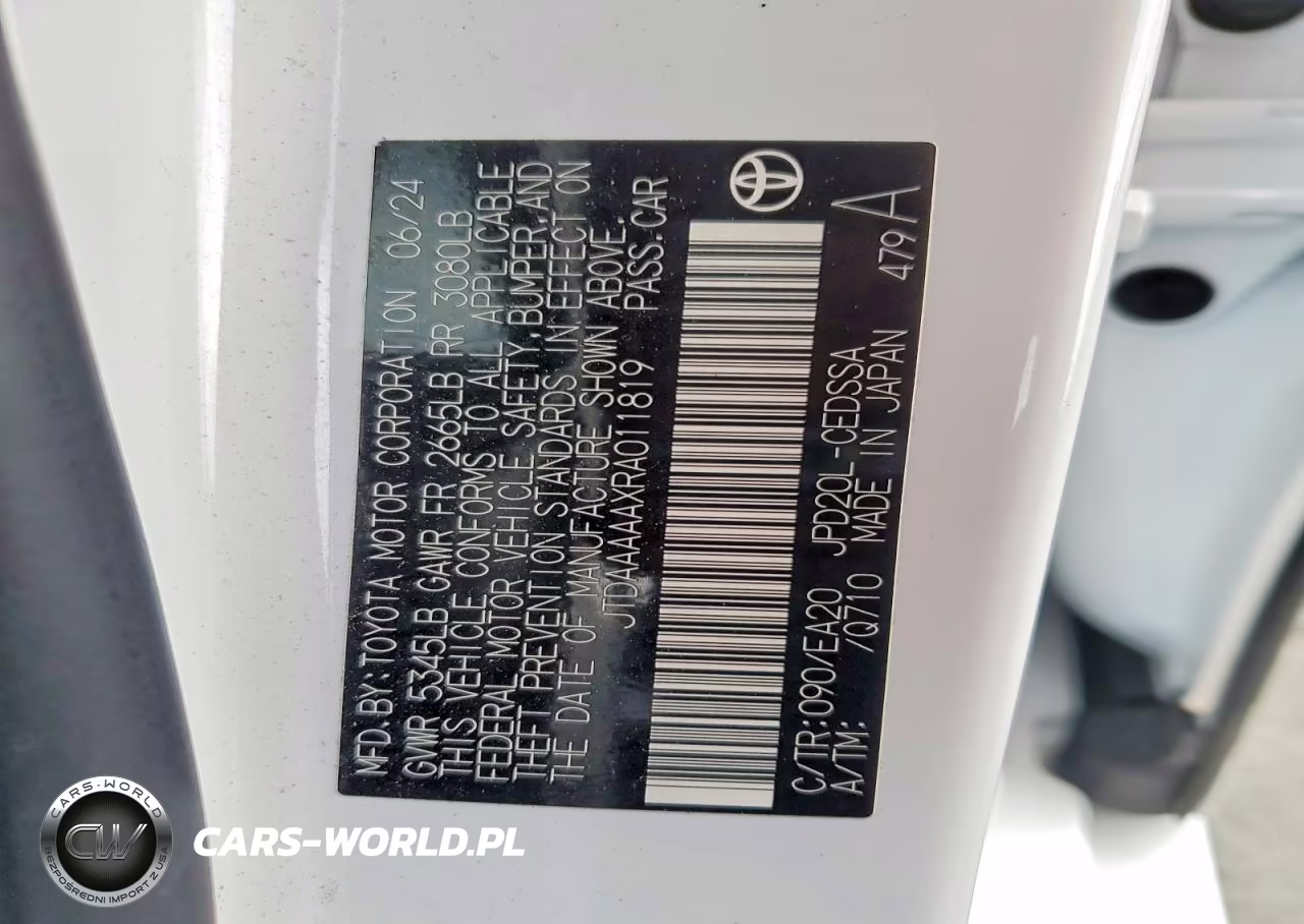 2024 Toyota Mirai Xle VIN:JTDAAAAAXRA011819 - 13