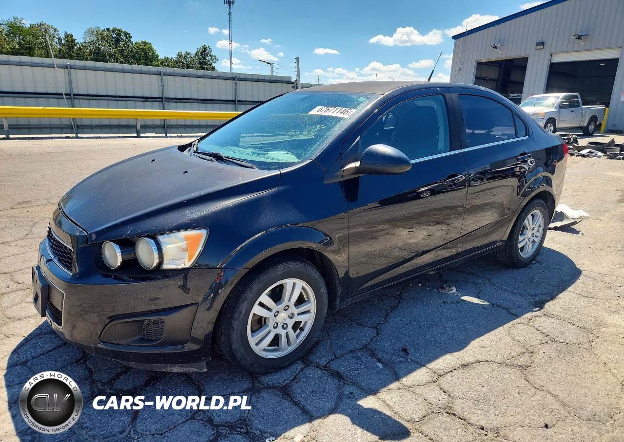 2014 Chevrolet Sonic Lt VIN:1G1JC5SH6E4202037 - 1