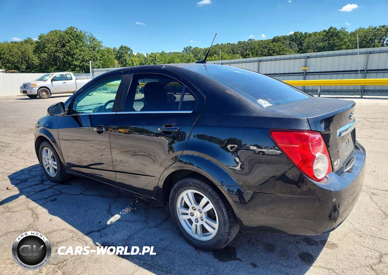 2014 Chevrolet Sonic Lt VIN:1G1JC5SH6E4202037 - 2