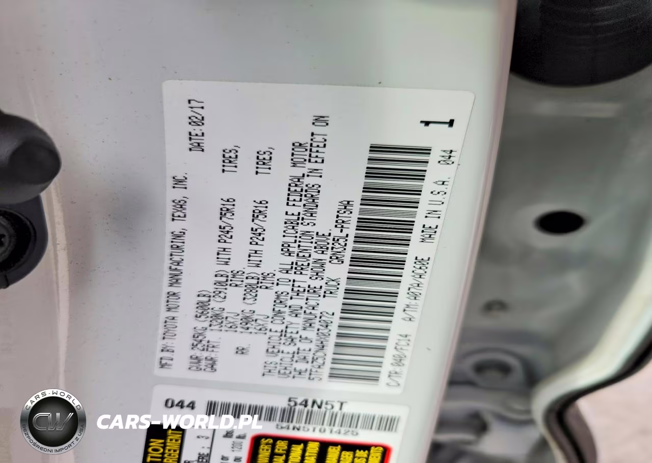 2017 Toyota Tacoma Sr5 V6 VIN:5TFAZ5CN4HX034072 - 12