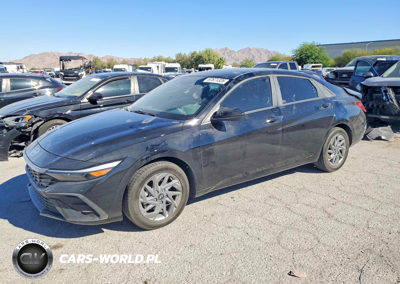 2024 Hyundai Elantra Sel VIN:KMHLM4DG6RU804871 - 1