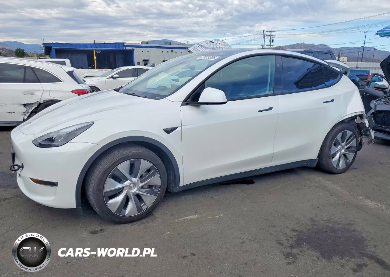 2024 Tesla Model Y VIN:7SAYGAEE5RF046188 - 1