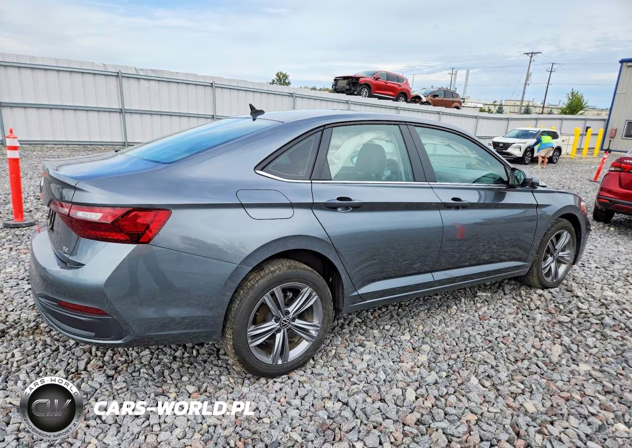 2023 Volkswagen Jetta Se VIN:3VW7M7BU2PM015258 - 3