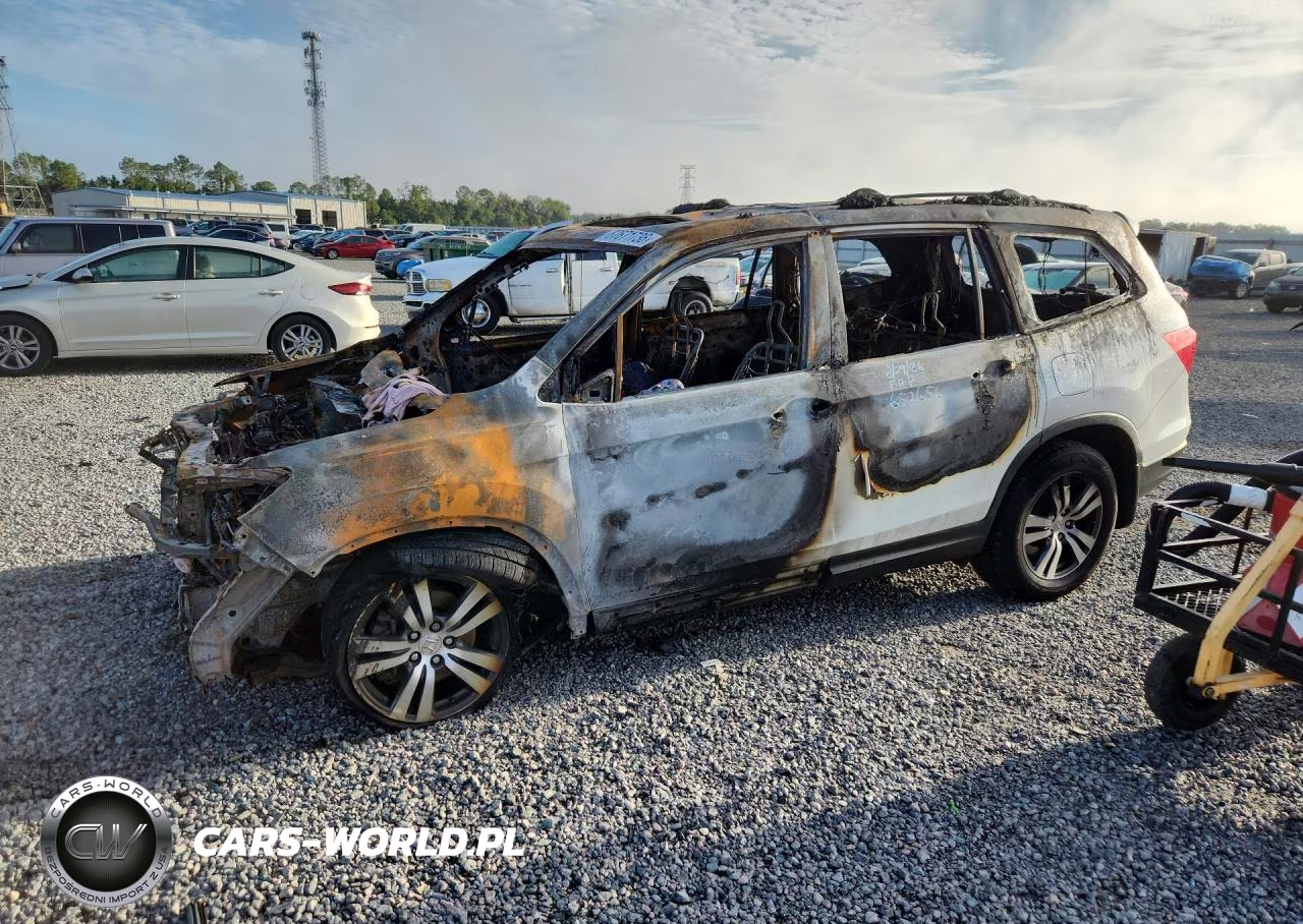 2016 Honda Pilot Exl VIN:5FNYF6H51GB083843 - 1