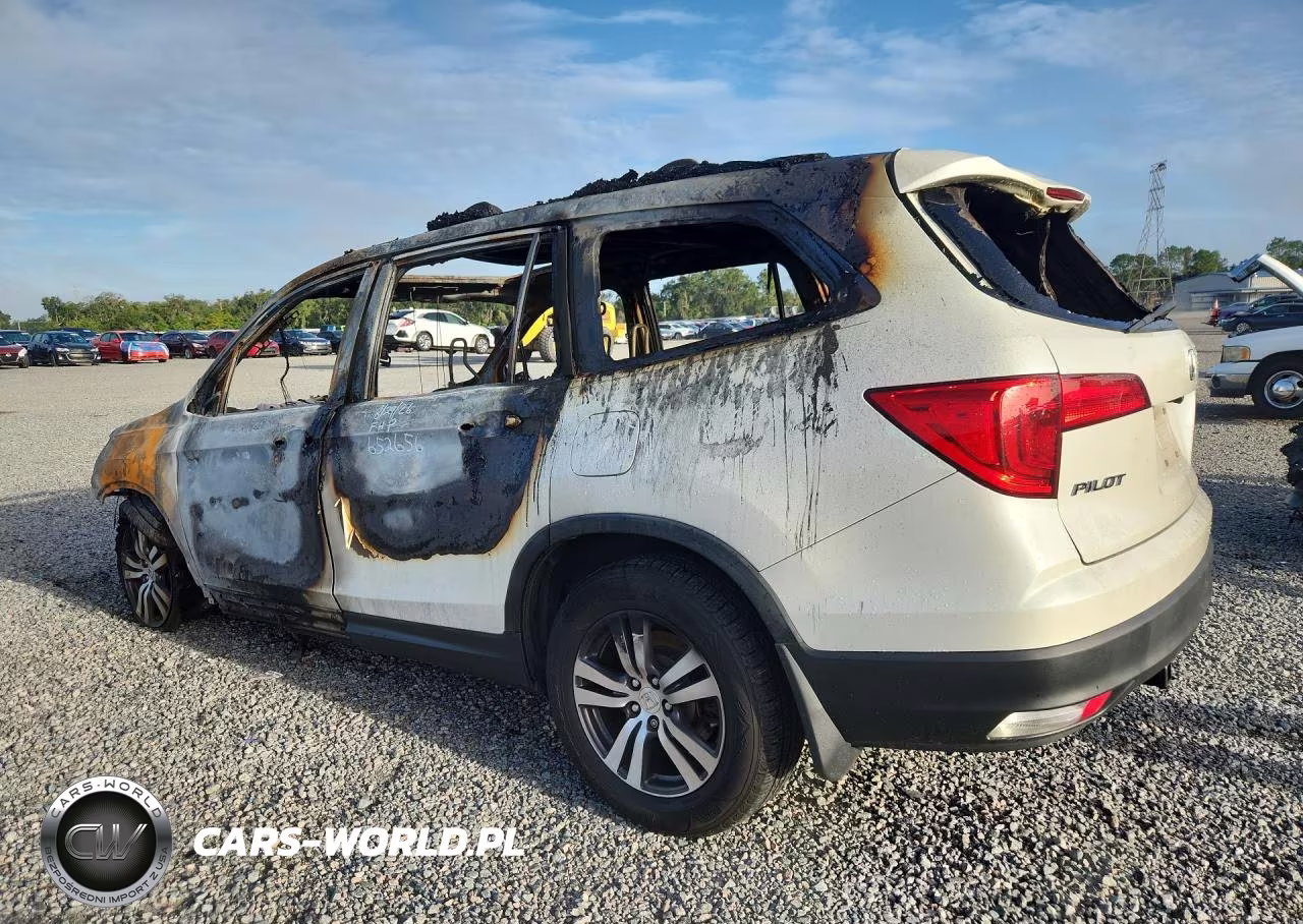 2016 Honda Pilot Exl VIN:5FNYF6H51GB083843 - 2