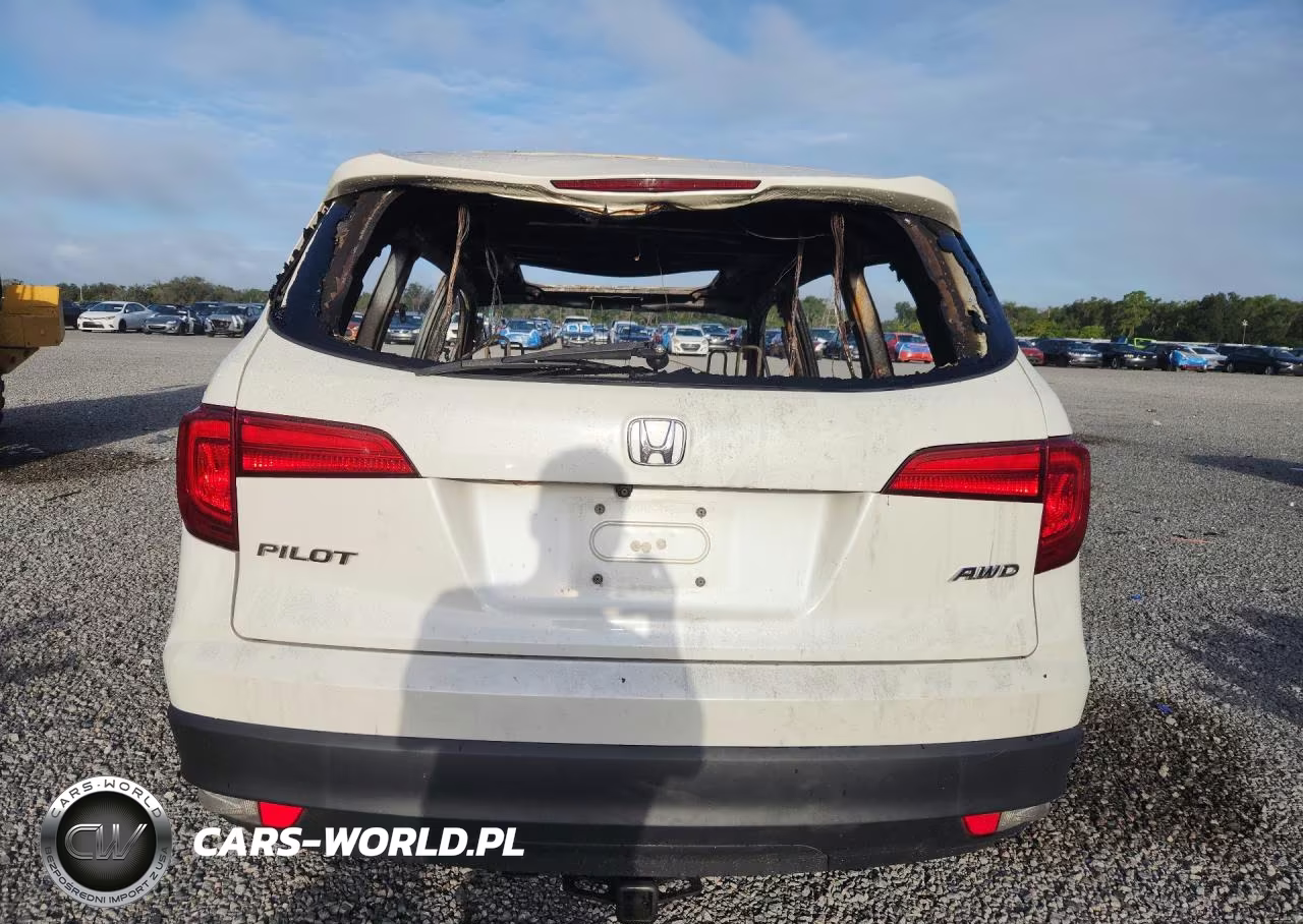 2016 Honda Pilot Exl VIN:5FNYF6H51GB083843 - 6