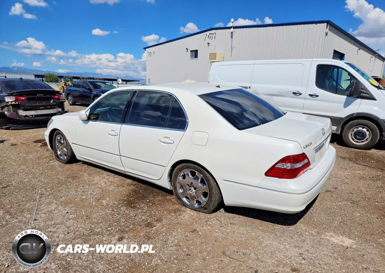 2004 Lexus Ls 430 VIN:JTHBN36F440132237 - 2