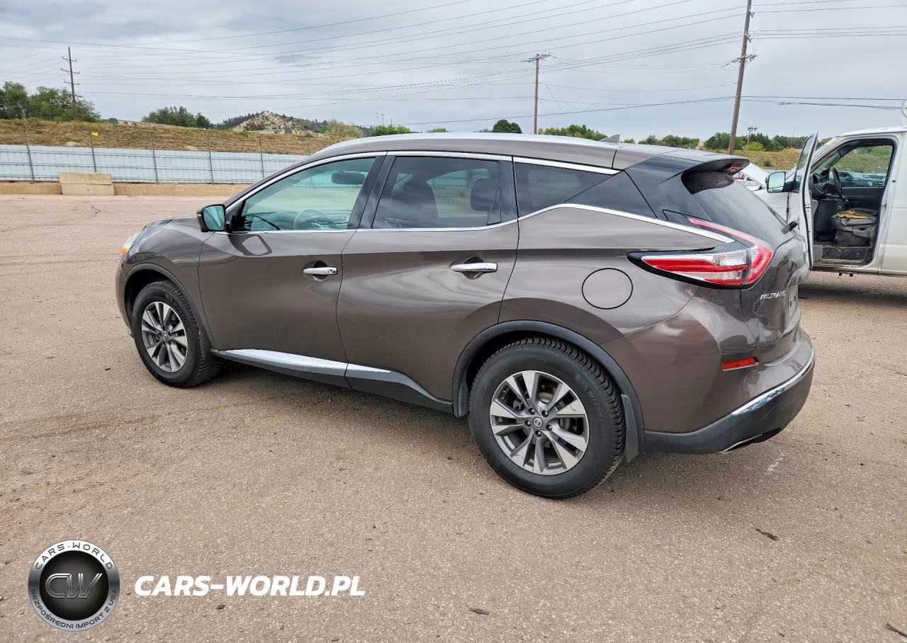 2016 Nissan Murano Sl VIN:5N1AZ2MH3GN111933 - 2