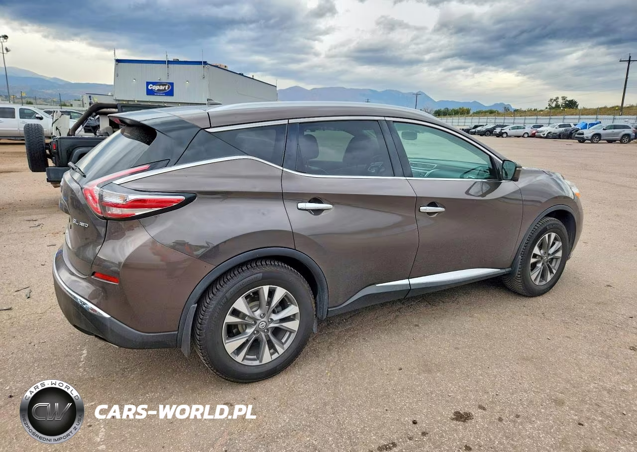 2016 Nissan Murano Sl VIN:5N1AZ2MH3GN111933 - 3