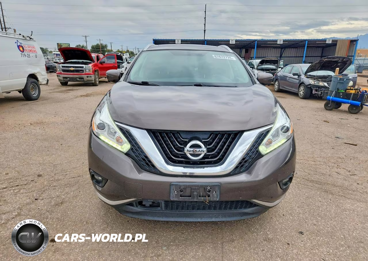 2016 Nissan Murano Sl VIN:5N1AZ2MH3GN111933 - 5