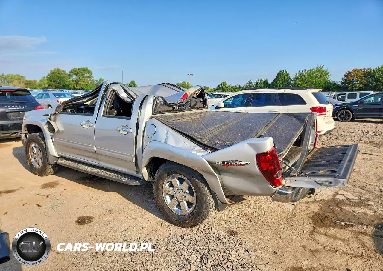 2012 GMC Canyon Slt VIN:1GTH6NFE0C8118945 - 2