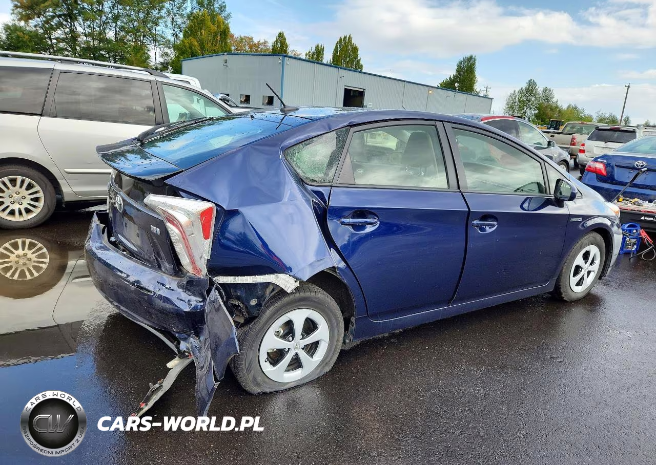 2014 Toyota Prius Three VIN:JTDKN3DU5E0370604 - 3