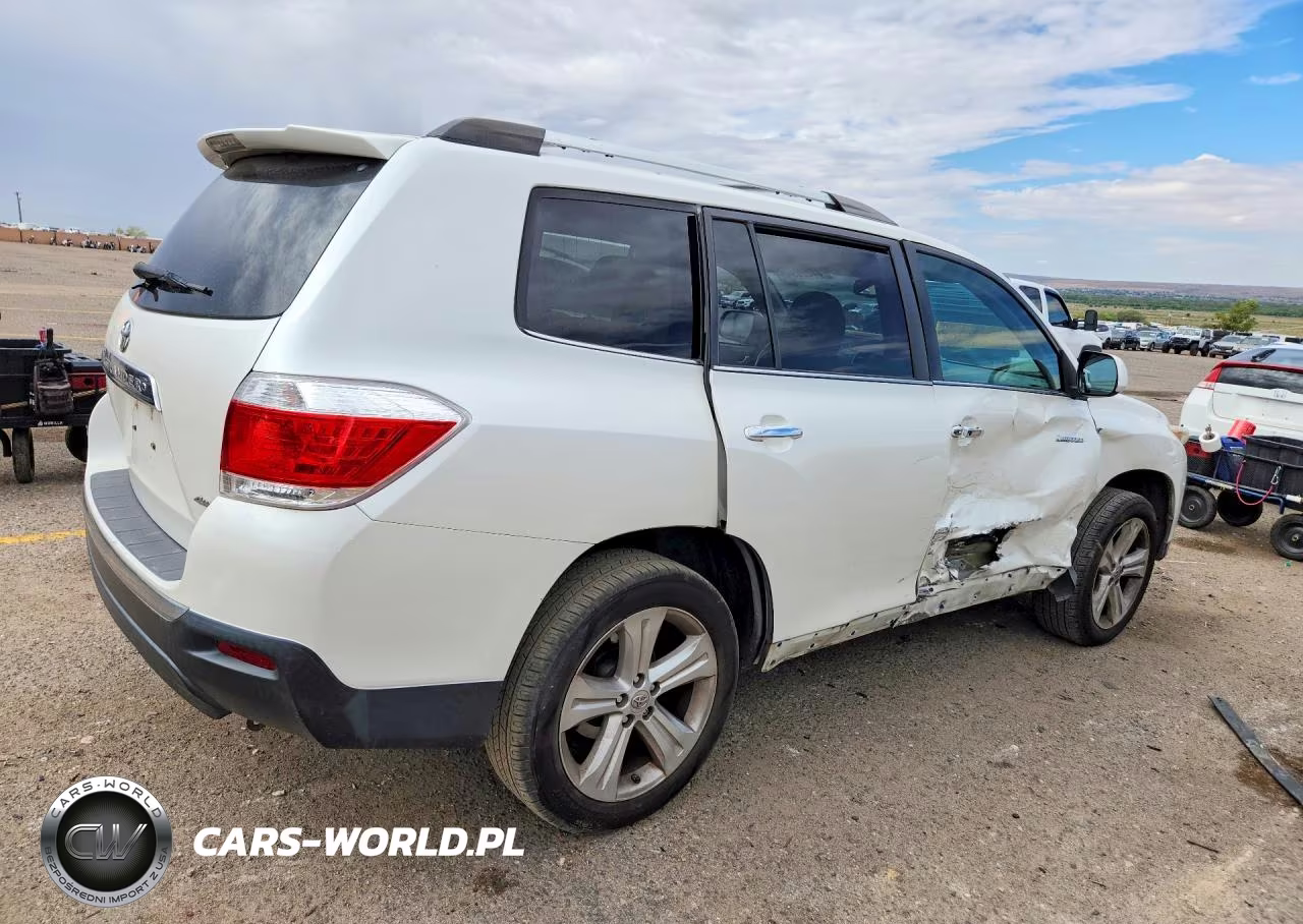 2013 Toyota Highlander Limited VIN:5TDDK3EH6DS259610 - 3