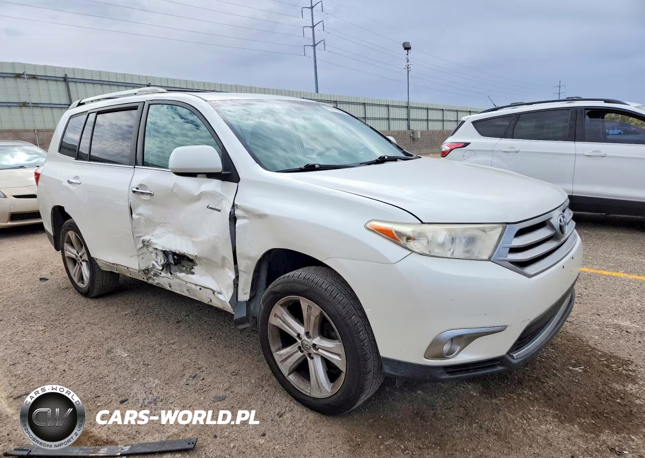 2013 Toyota Highlander Limited VIN:5TDDK3EH6DS259610 - 4