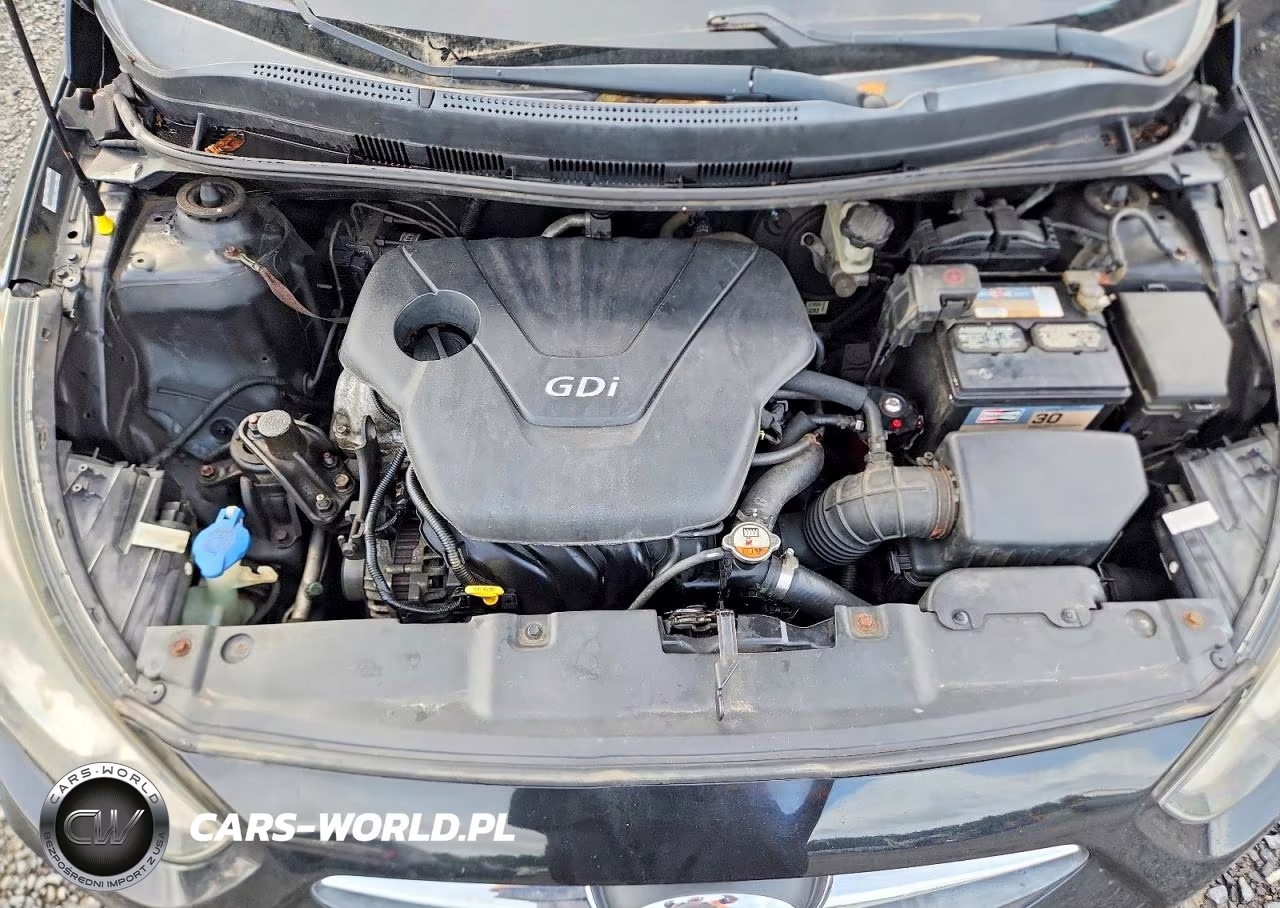 2013 Hyundai Accent Gls VIN:KMHCU4AE1DU577570 - 11
