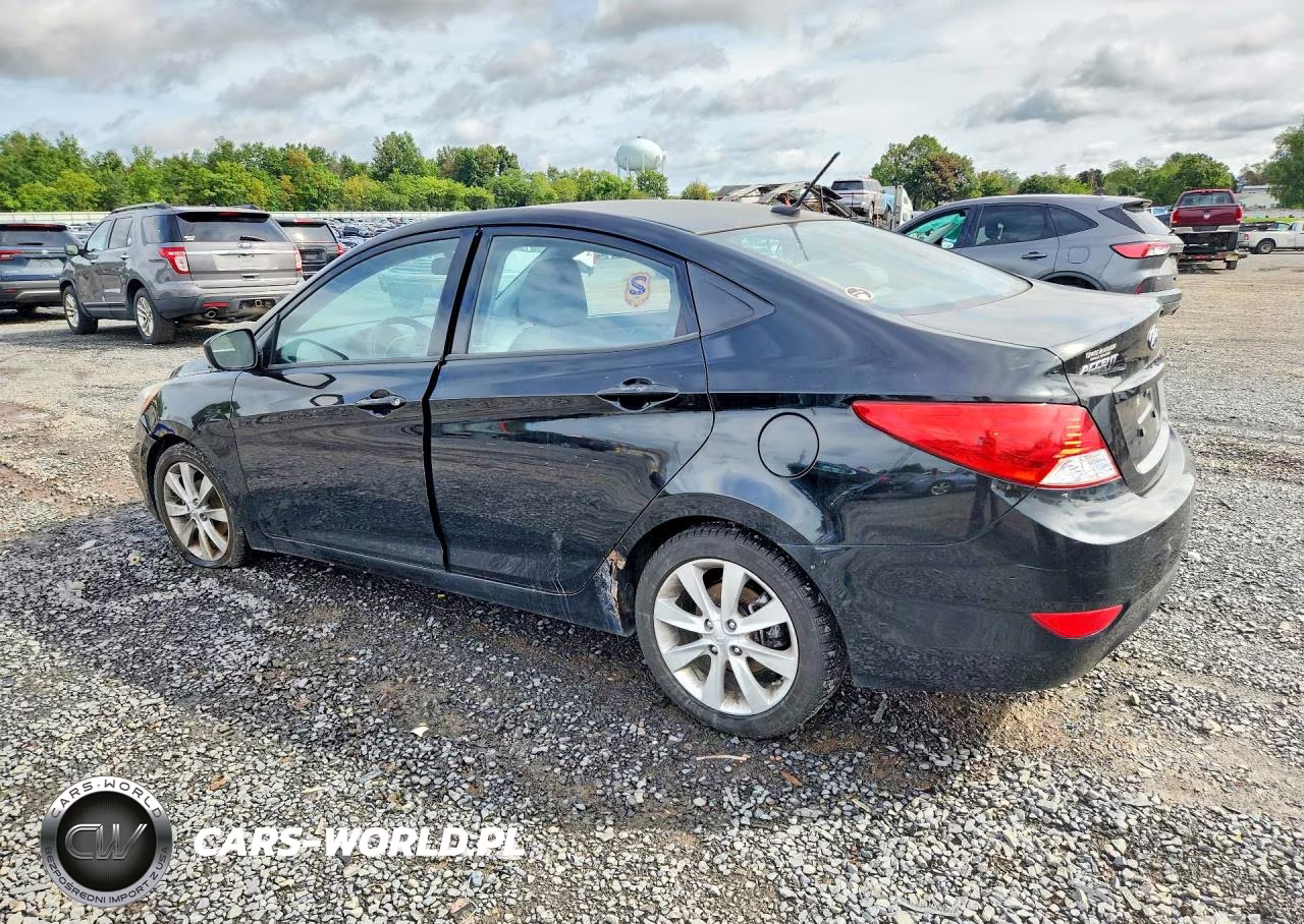 2013 Hyundai Accent Gls VIN:KMHCU4AE1DU577570 - 2
